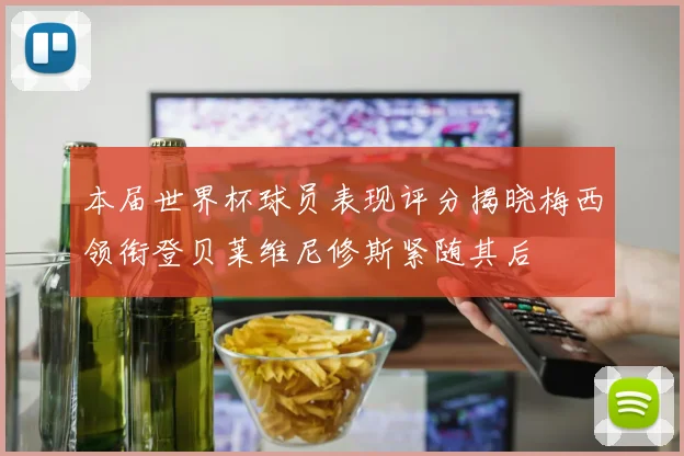 本届世界杯球员表现评分揭晓梅西领衔登贝莱维尼修斯紧随其后